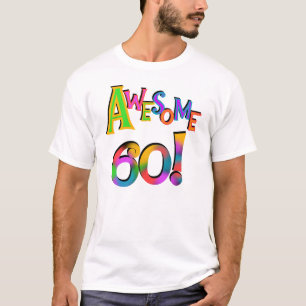 Superbe 60 T-shirts et cadeaux d'anniversaire