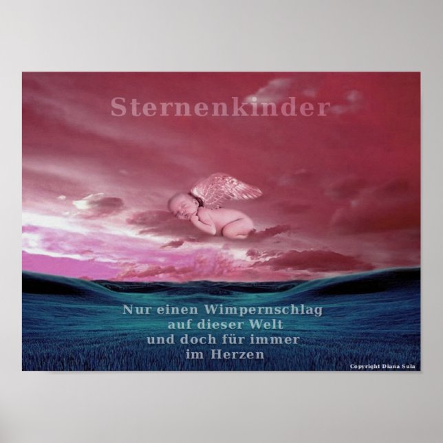 Superbe affiche pour enfants étoilés (Devant)