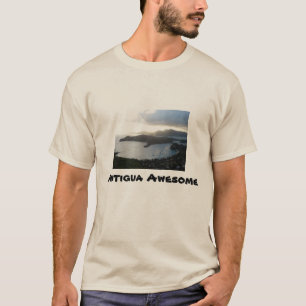 Superbe Antigua Photo/ Citation T-shirt Homme