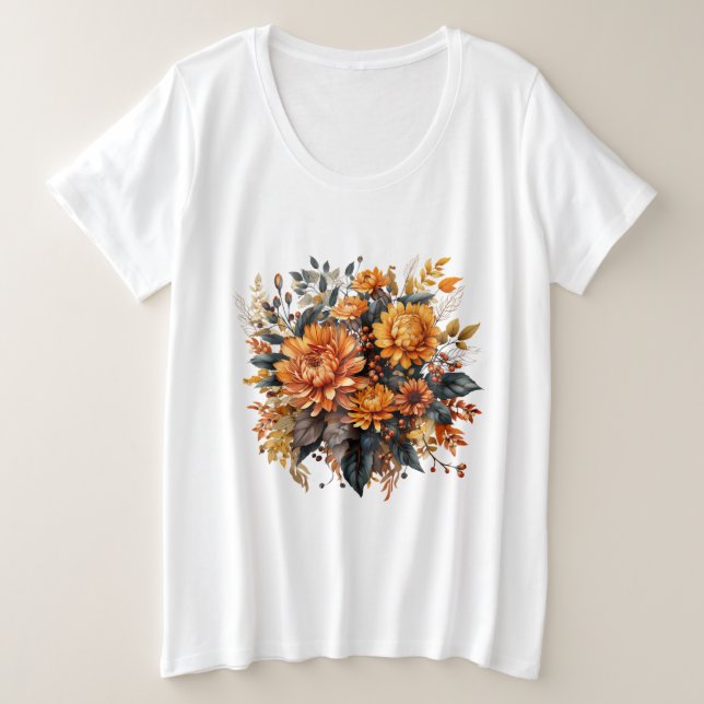 Superbe automne floral (Design devant)
