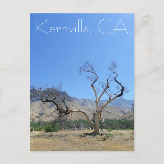 Superbe carte postale de Kernville ! (Devant)