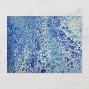 Superbe carte postale des vagues océaniques