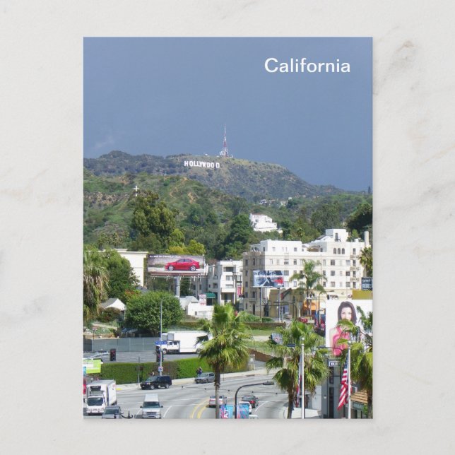 Superbe Carte Postale Hollywood ! (Devant)