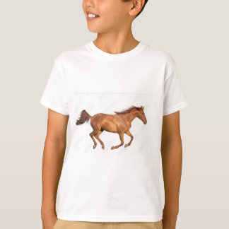 Superbe conception de T-shirt Cheval de course