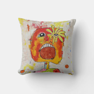 Superbe Coussin de Hurlement Artistique !