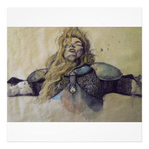 Superbe Jeanne d'Arc Wall Art Poster : Imprimer