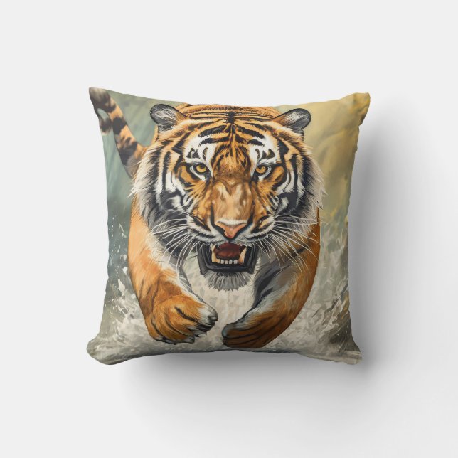 Superbe oreiller Tigre ! (Recto)