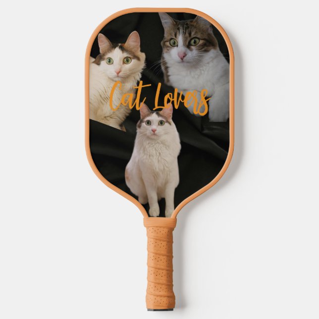 Superbe raquette de pickleball personnalisée avec  (Recto)