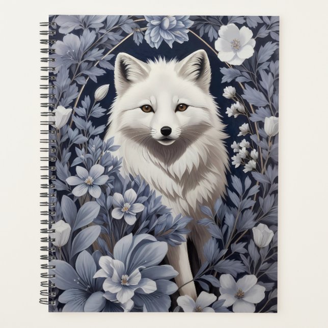 Superbe Renard arctique William Morris Inspiré (Devant)