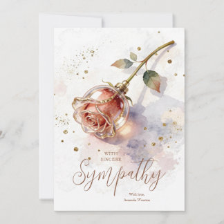 Superbe Rose de cristal rose sympathie AML26