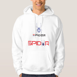 Superbe Sweat à Capuche Araignée