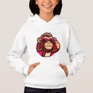 Superbe Sweat à Capuche Bébé Singe