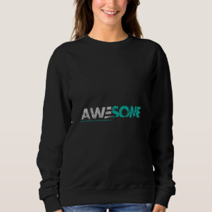 Superbe sweatshirt pour femmes à typographie minim