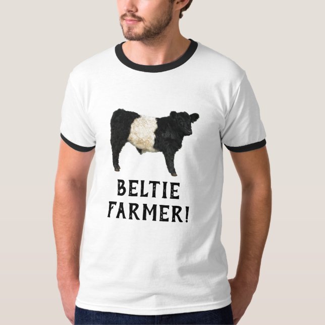 Superbe T-shirt Belted Galloway Steer Cutout (Devant)