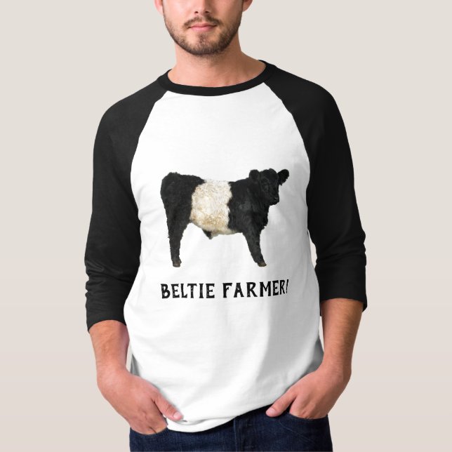 Superbe T-shirt Belted Galloway Steer Cutout (Devant)