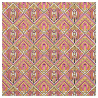 Superbe Tissu Art Déco Inspiré