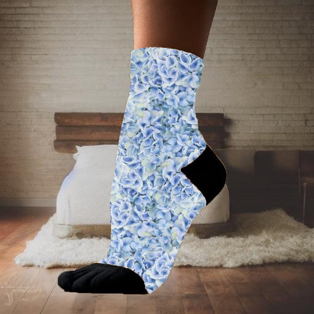 Superbes hydrangées bleues - motif floral (Créateur téléchargé)