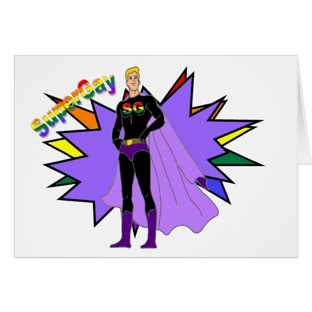 SuperGay ! (Devant horizontal)