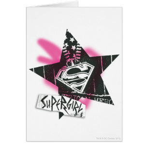 Supergirl Pink Spray Star Peinture