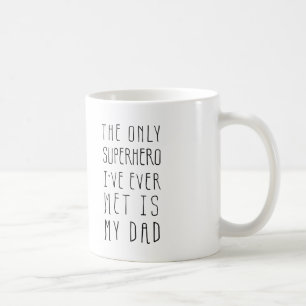Superhero Dads Anniversaire Mug Fête des pères
