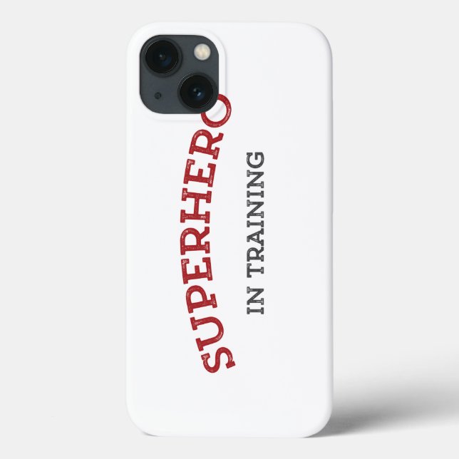 SUPERHERO extra-dur dans le coque iphone de format (Verso)