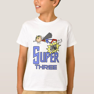 Superhero Girl 3e Anniversaire Tshirts et cadeaux