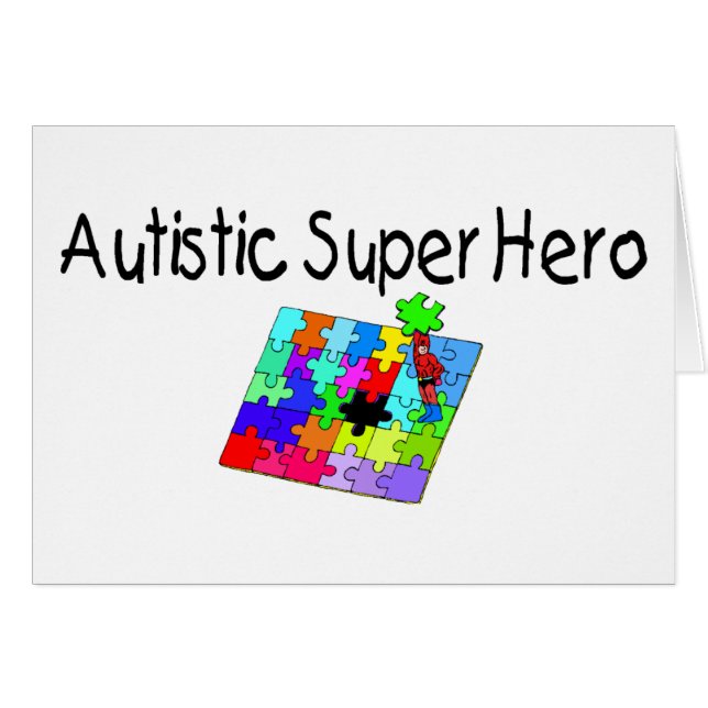 Superhéros autiste (Devant horizontal)