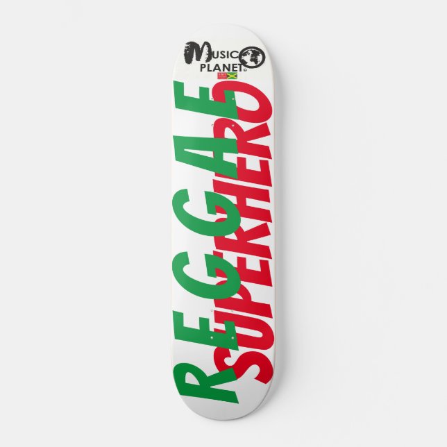 SUPERHÉROS REGGAE / TST Skateboard (Recto)