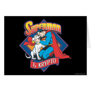 Superman avec Krypto