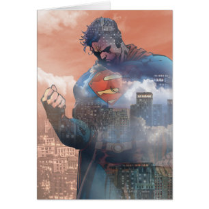 Superman debout