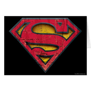 Superman S-Shield   Distressed Logo