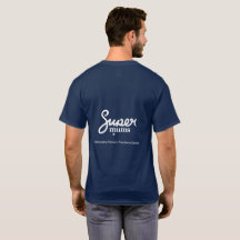 Supermums Tshirt rond pour Homme-Bleu