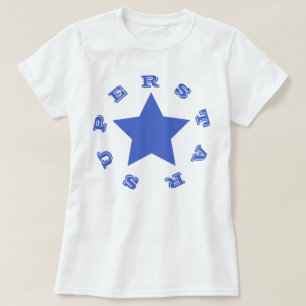 SUPERSTAR   Chemise T-Shirt de base de la Navy Blu