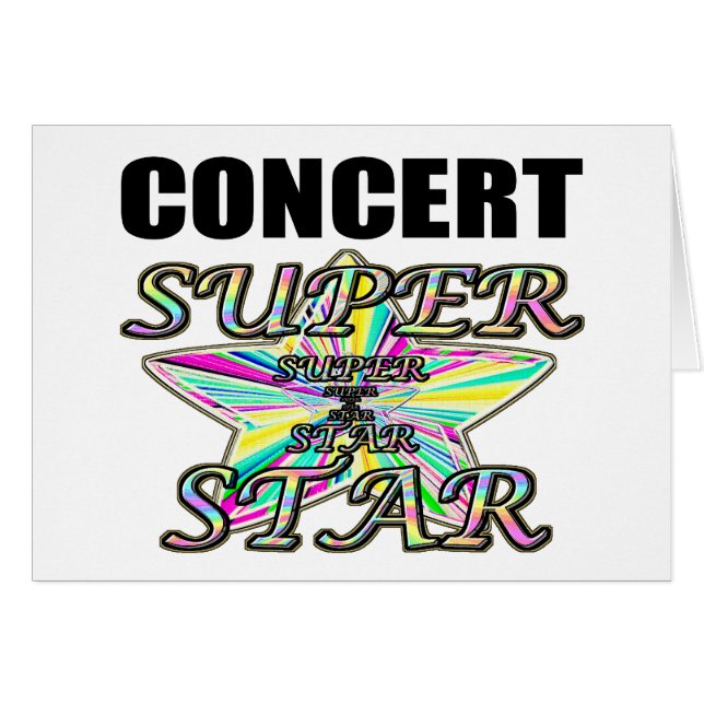 Superstar de concert (Devant horizontal)