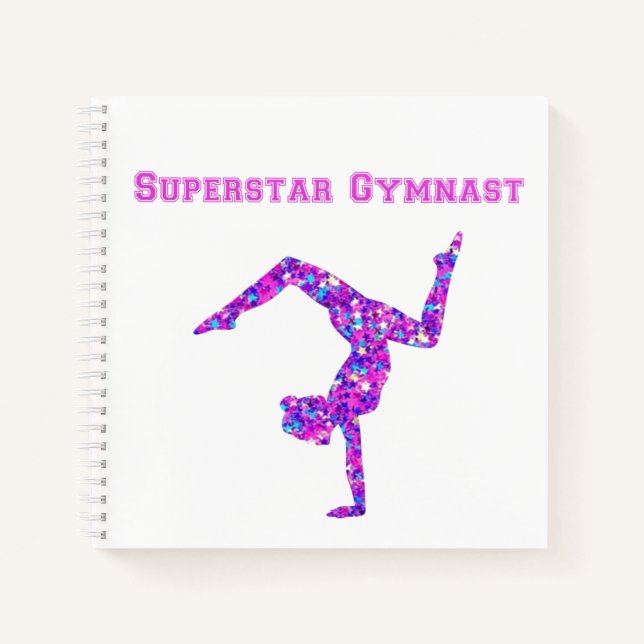 Superstar Gymnast Spiral Carnet (Devant)
