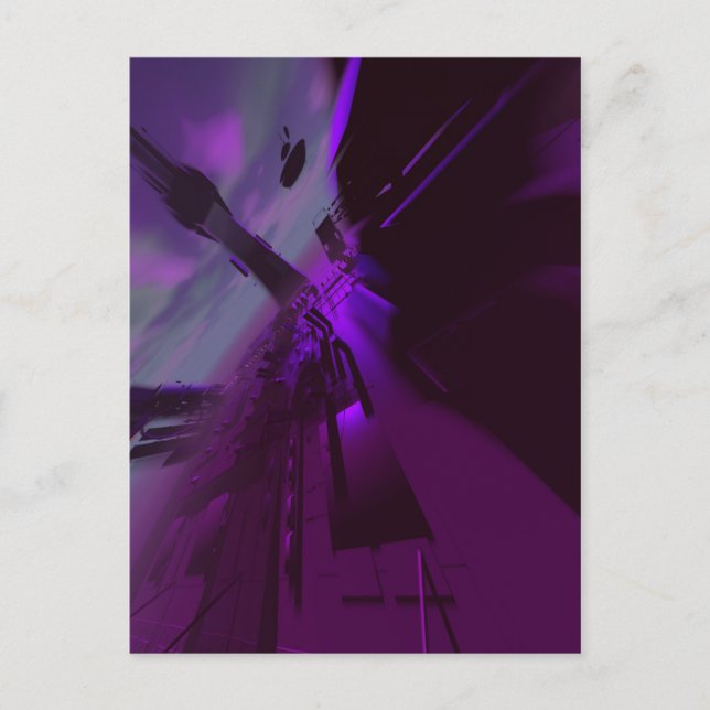 Superstructure Abstraite 4 Carte postale (Devant)