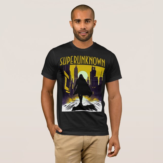 Superunknown Cyberpunk Silhouette T-Shirt (Devant entier)