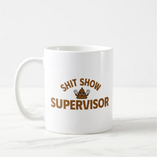 Superviseur de spectacle drôle mug Chut
