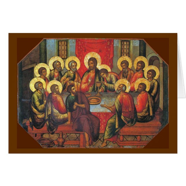 Supper du seigneur (Devant horizontal)
