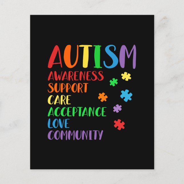 Support Acceptance Ally Autism (Devant)