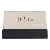 Script minimaliste moderne Boho Beige