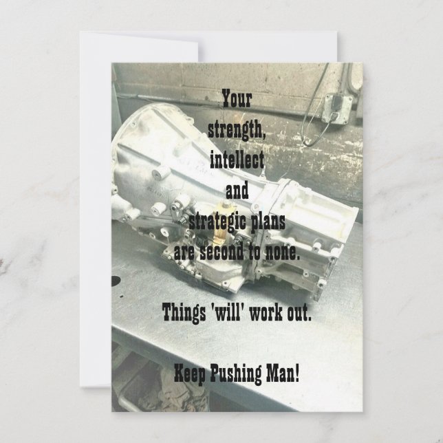 Support de sa carte de voeux plate (Devant)