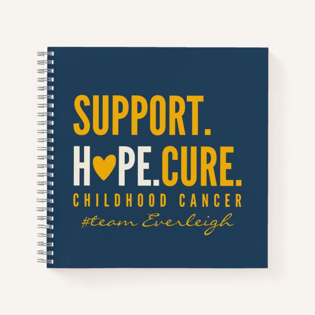 support du cancer de l'enfance Journal de Carnet p (Devant)