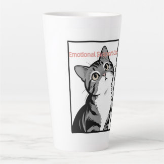 Support émotionnel Tall Cat Tall Ceramic Mug