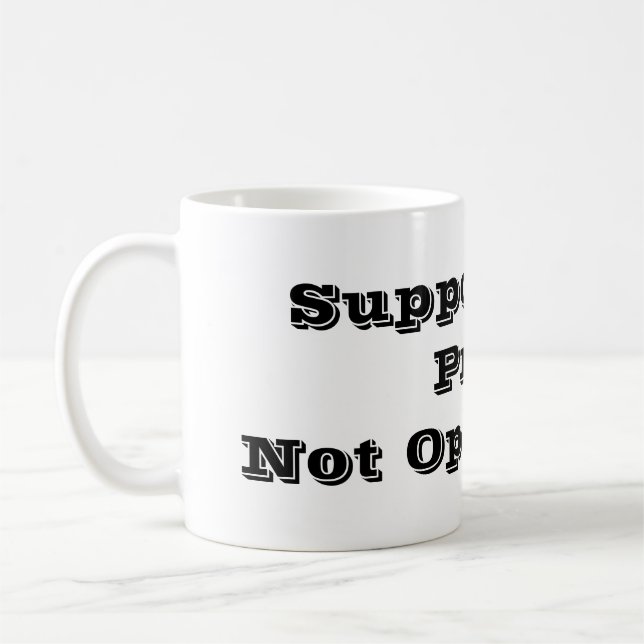 Support Free Press Mug (Gauche)