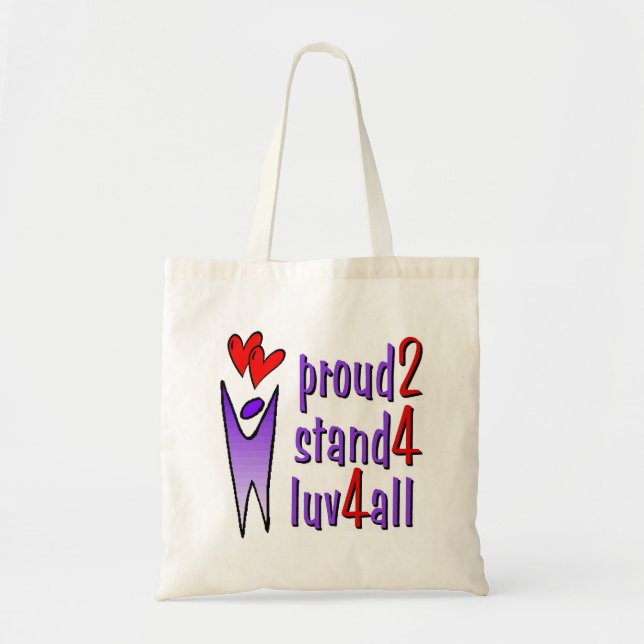Support pour le sac fourre-tout à amour (Devant)