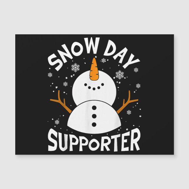 Supporter Jour de neige Flamme de neige Funny Ense (Devant)