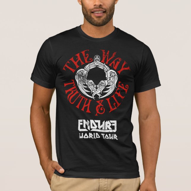 SUPPORTEZ le T-shirt de TOUR DU MONDE (Devant)