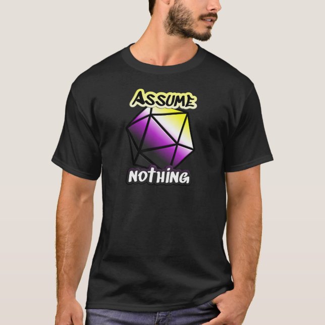 Supposons Rien De Fierté T-Shirt (Devant)