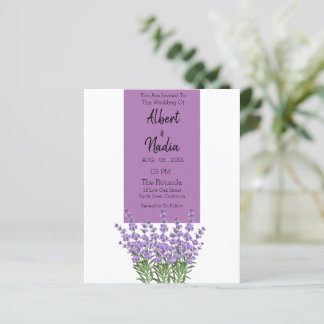 Sur Budget Purple Lavender Mariage élégant